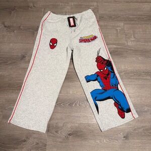 Marvel Spider-Man Sweatpants Size Large
